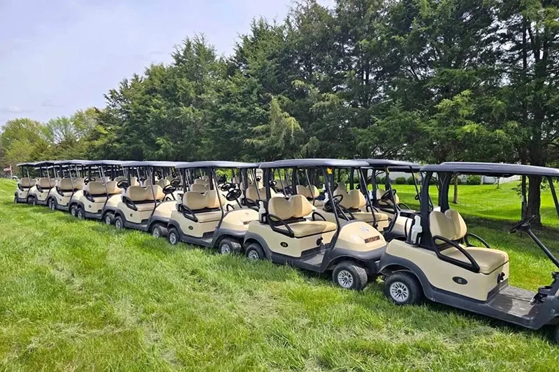 Golfklubbflåteelektrifisering Golfklubbflåteelektrifisering